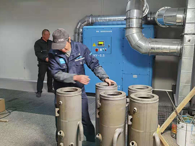 Central welding smoke and dust removal equipment